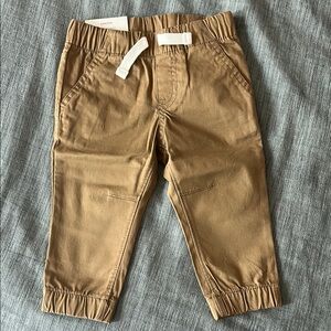 *NWT* Cat & Jack | Tan Stretch Joggers (12 Mo)